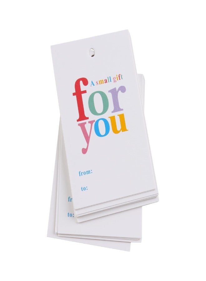 Kexinglu 105Pcs Name Gift Tags, 2” x 3” Thank You Tag, “A Small Gift for You” Personalized Labels for Gifts, Favors (String is NOT Included) - Image 1